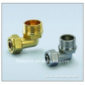 nickel plating brass male elbow